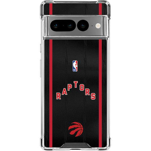 NBA Toronto Raptors Jersey Google Pixel 7 Pro Clear Case